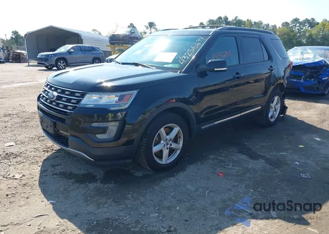 2017 Ford Explorer Xlt из США, поврежденный, VIN 1FM5K8DH1HGA65680